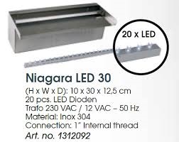 Waterfall battery "Niagara Led 30"