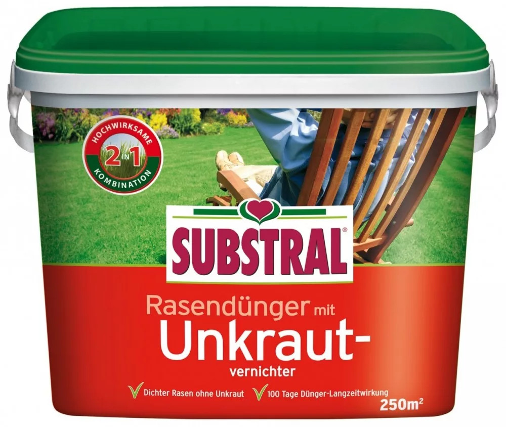 Substral 2in1 gyeptrágya gyomírtóval 5 kg