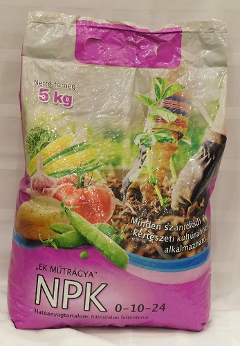 NPK 0-10-24 fertiliser 5 kg