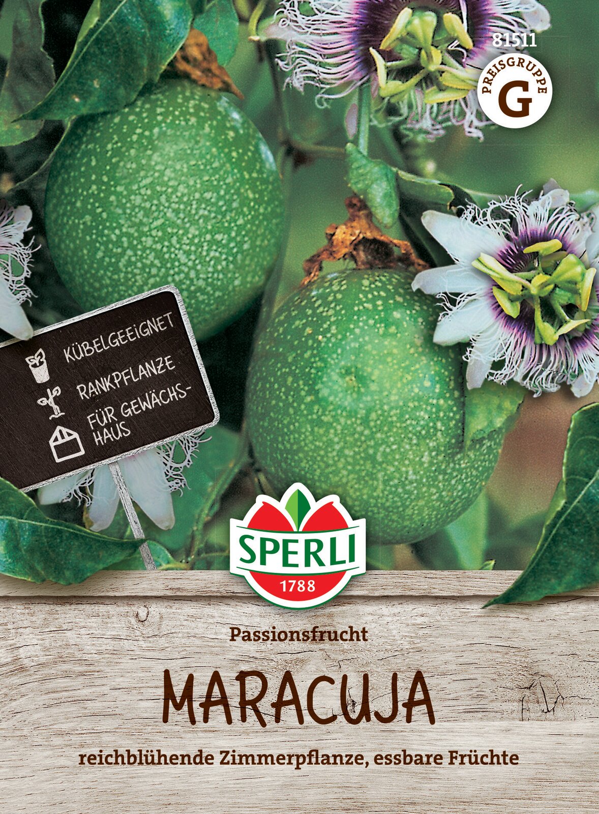 Marakuja (passiógyümölcs) 8 szem Sperli