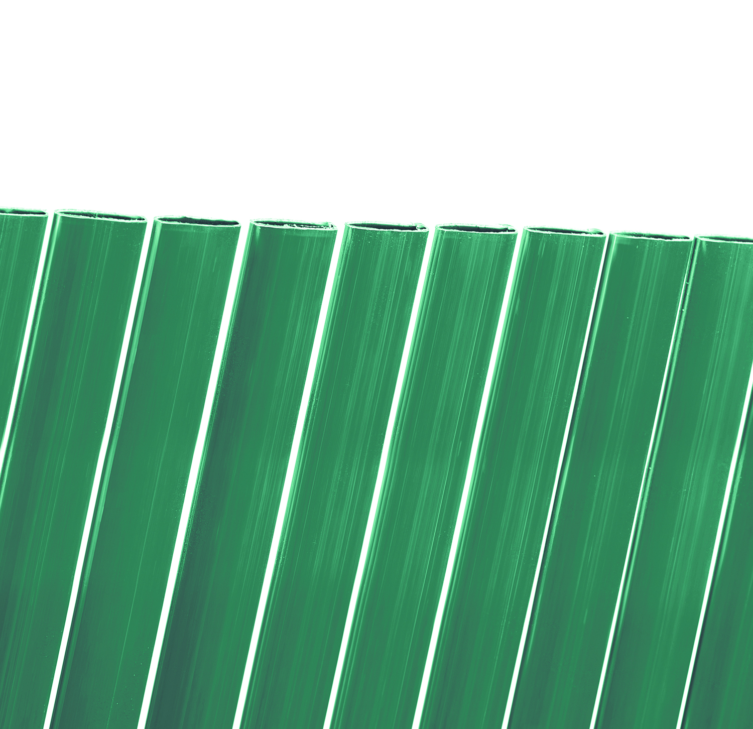 Ovális műanyag nád Litecane PVC zöld 1,5x3 m