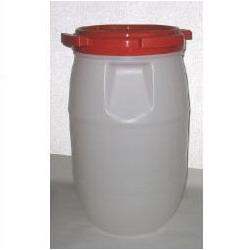 Plastic barrel with threaded lid 30 l