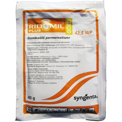 Ridomil Gold Plus 42.5 WP 40g