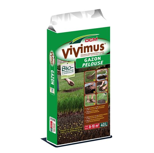 DCM Vivimus soil conditioner for lawns 40 l