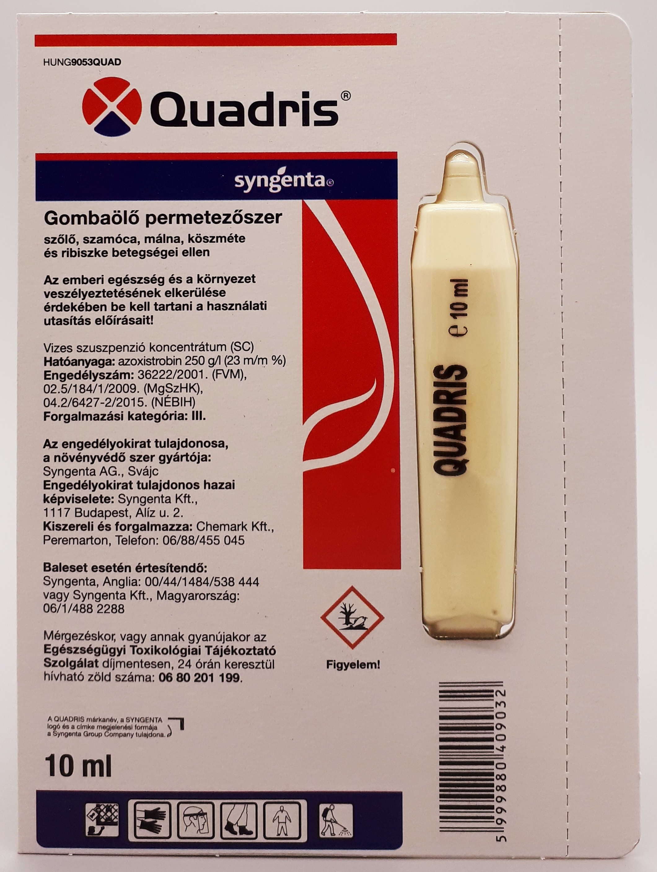 Quadris ampullás 10 ml