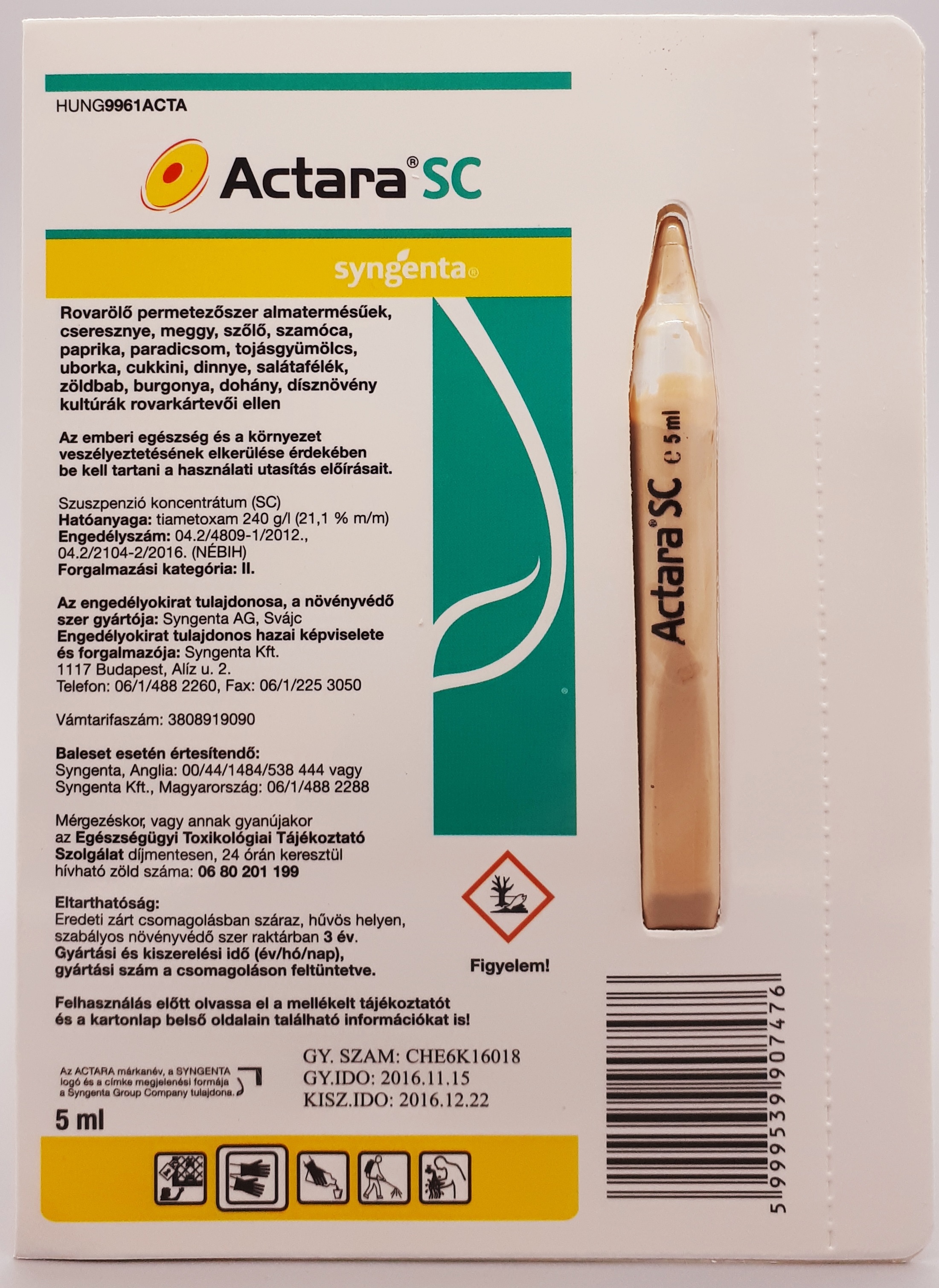 Actara 240 SC 5ml