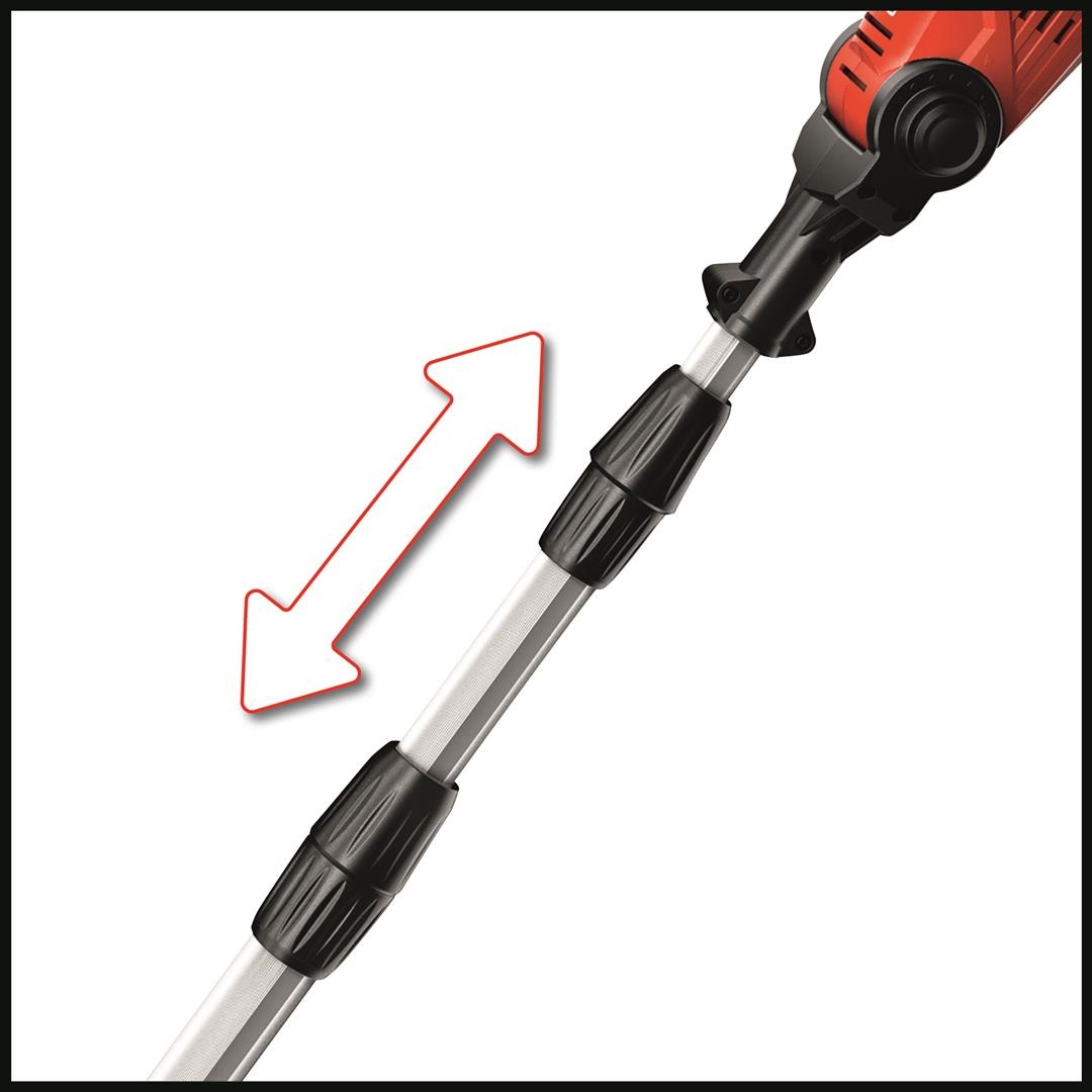 Einhell Cordless Telescopic Hedge Trimmer GE-HH 18/45 Li T Kit