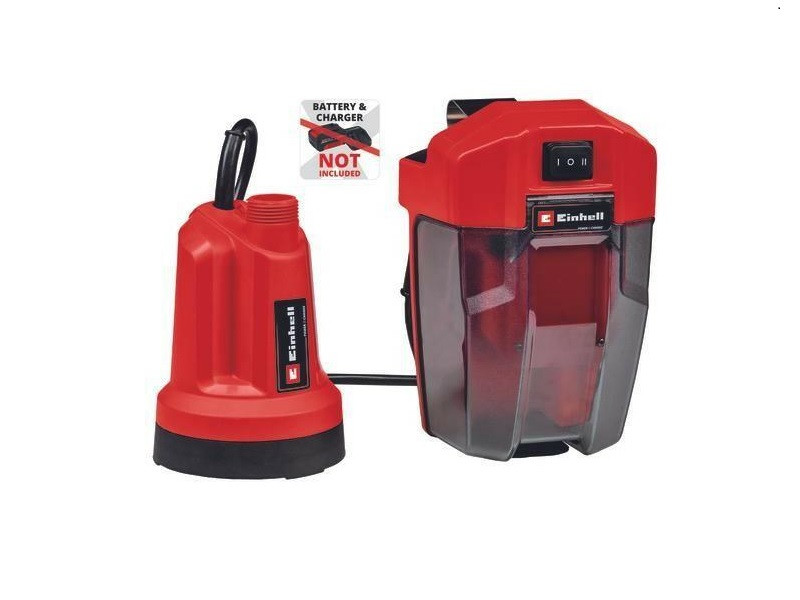 Einhell Rechargeable Submersible Pump GE-SP 18 LL Li - Solo