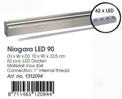 Vízesés elem "Niagara Led 90"