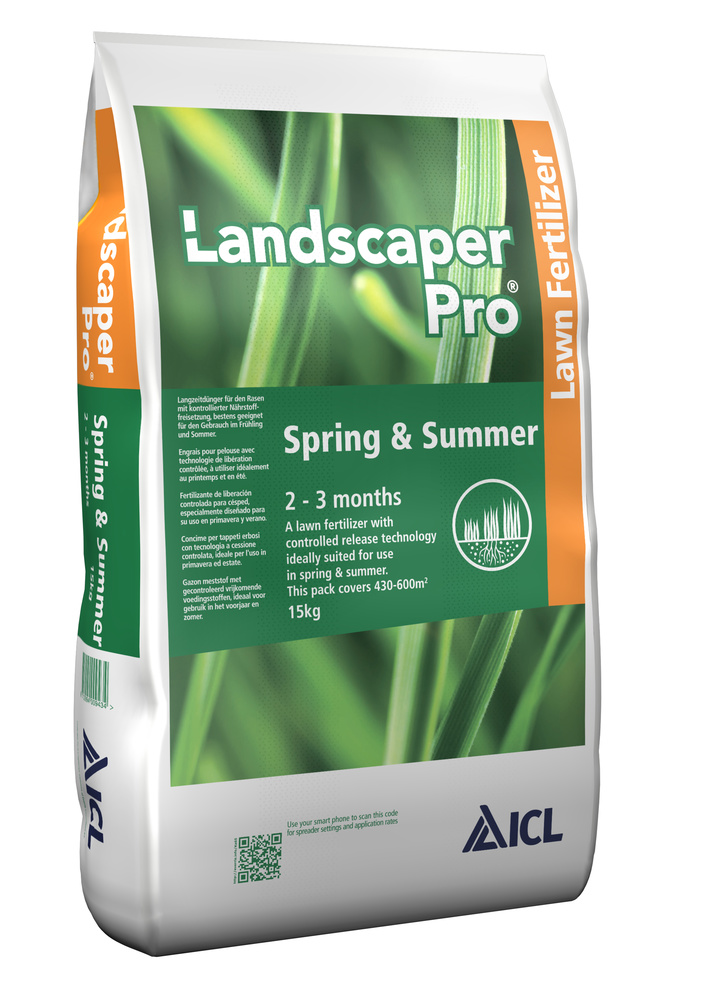 ICL Spring&amp;Summer Spring-summer lawn conditioner 20-0-07+6CaO+3MgO 2-3 months 15 kg