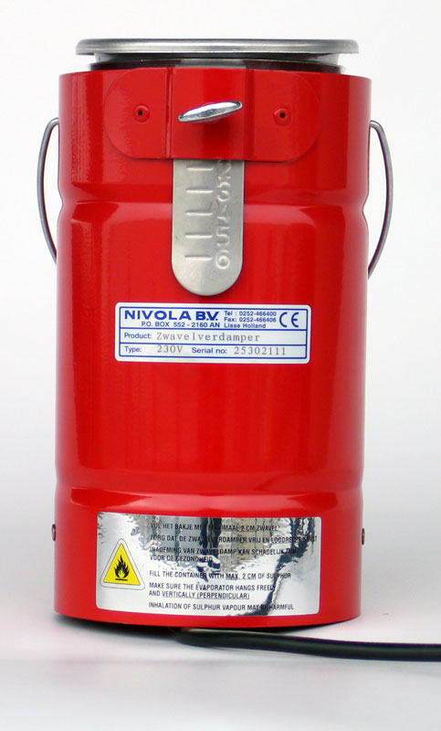 Sulphur evaporator NIVOLA 200v