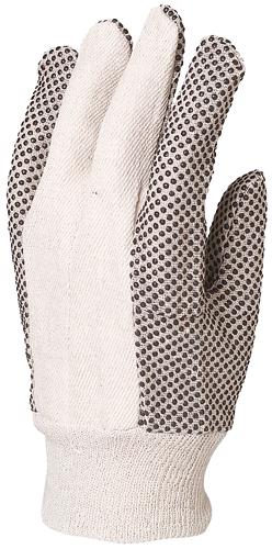 Work gloves cotton polka dot 4165