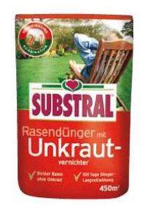 Substral 2in1 lawn fertilizer with herbicide 9kg