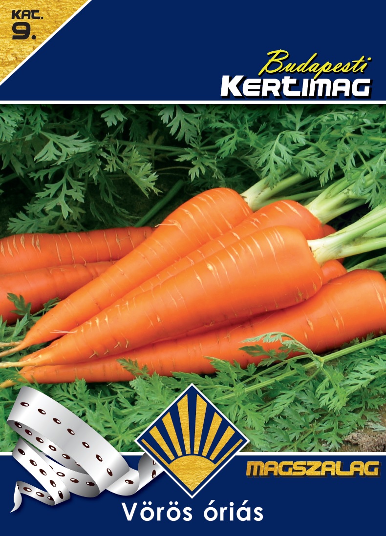 Seed strip Carrot Red giant (Flakker) BK 4 m