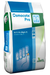 Osmocote Pro 8-9 hónapos Nitrogénes 18-09-10+2 MgO+TE 25 kg